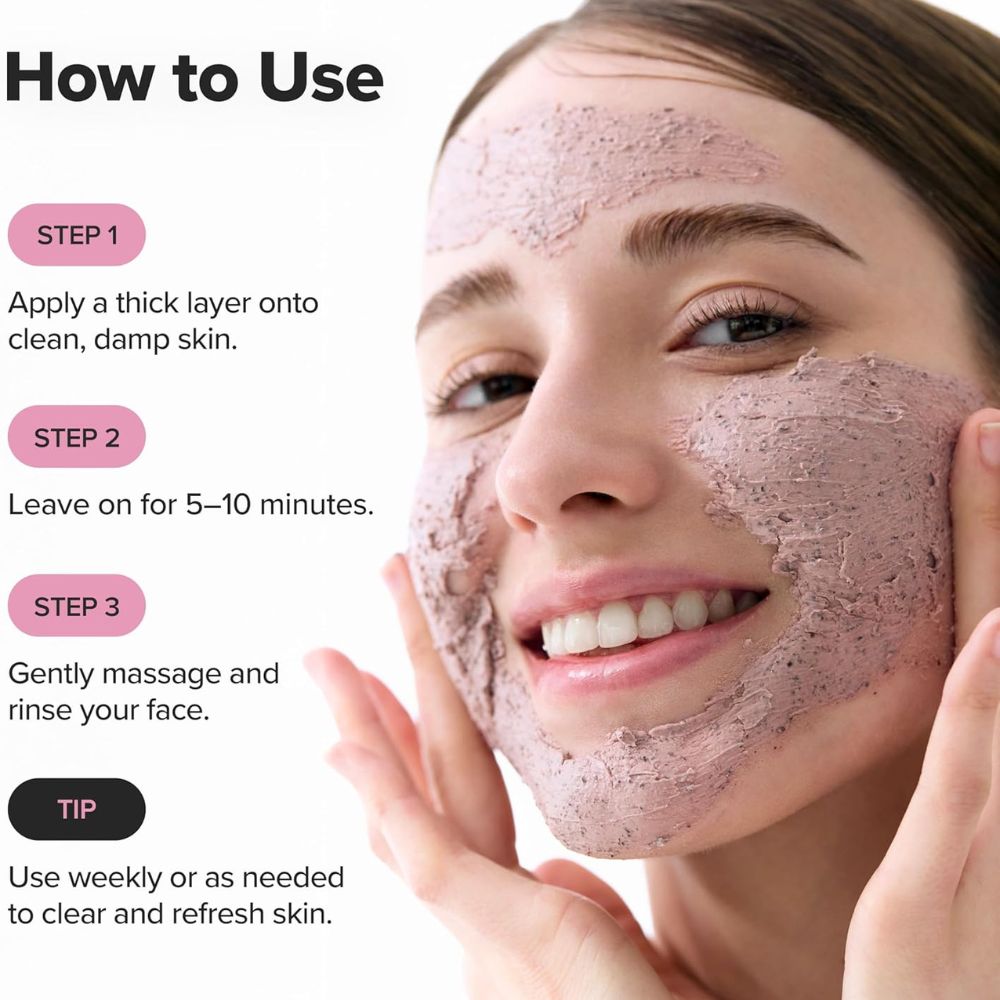 How to use Beauty of Joseon Red Bean Pore Refreshing Mask wash off mud mask