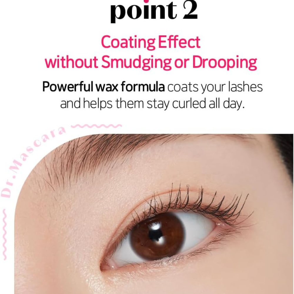 Etude Dr. Mascara Fixer for All Lash Types - Suitable for Short & Straight Lashes