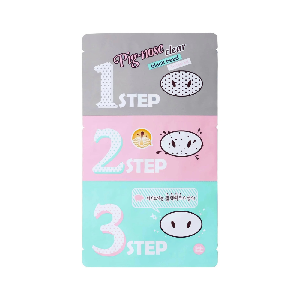 Pig Nose Clear Black Head 3 Step Kit