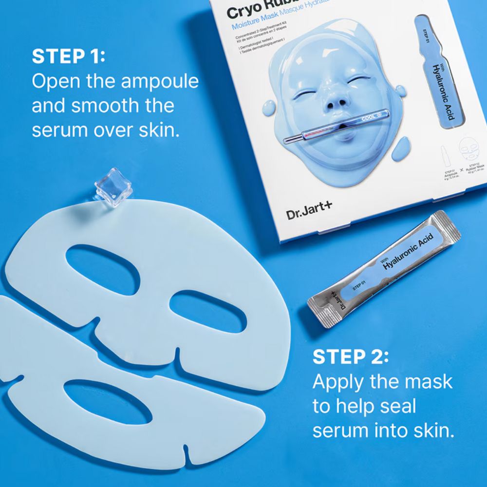 Dr.Jart+ Cryo Rubber Mask - Step1 & Step 2