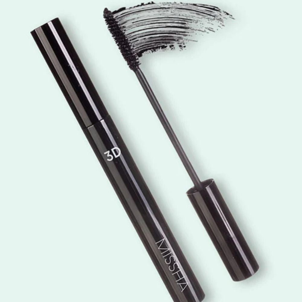 3D Mascara – Lengthening, Curling, Smudge-Proof Formula (7g)