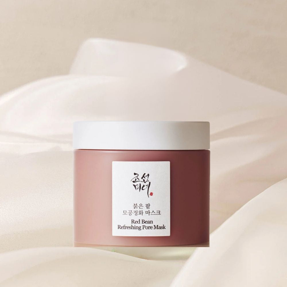 Beauty of Joseon Red Bean Refreshing Pore Mask 140ml clay mask jar for pore care and sebum control