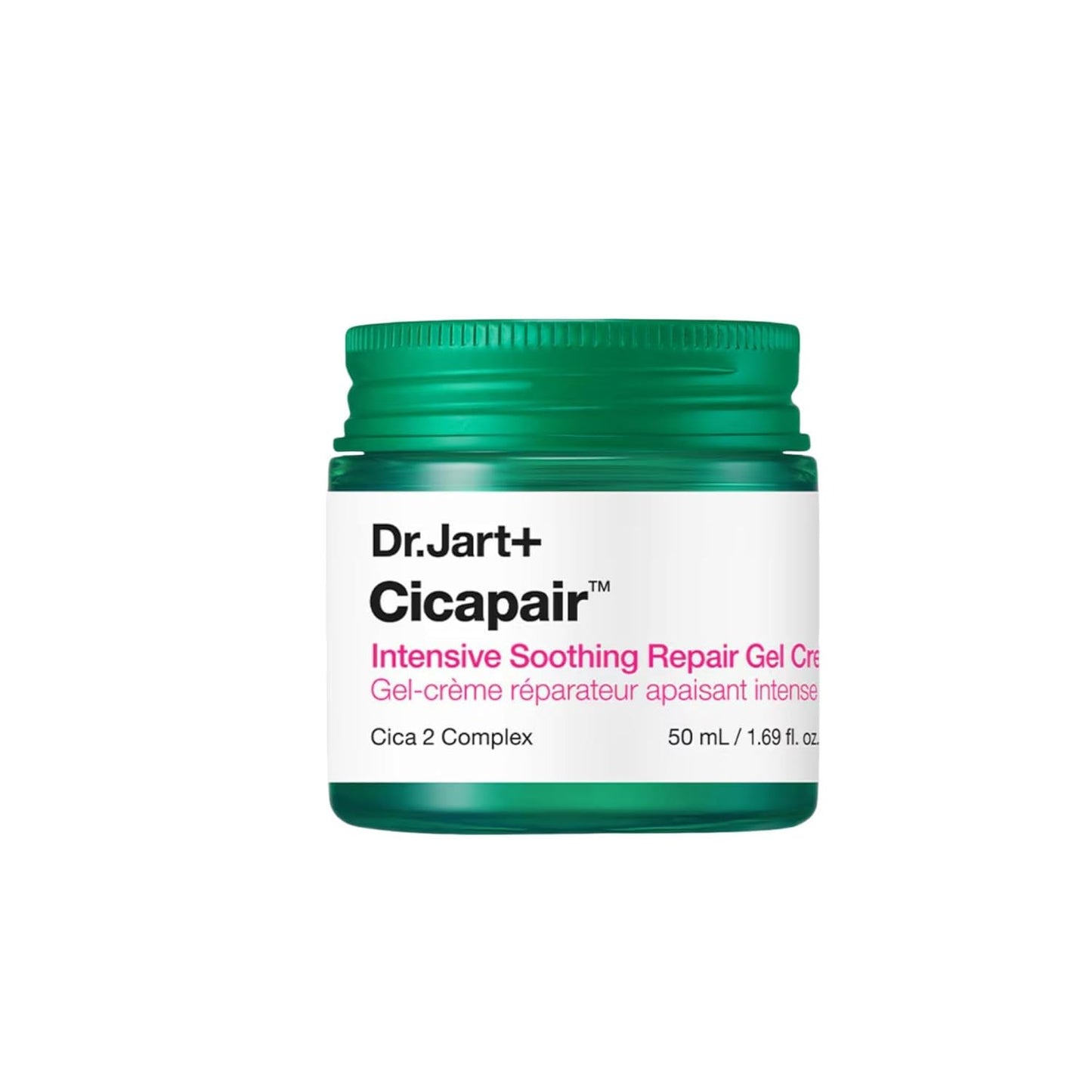 Dr.Jart+ Cicapair Intensive Soothing Repair Gel Cream 50ml lightweight Korean moisturizer for sensitive, redness-prone skin