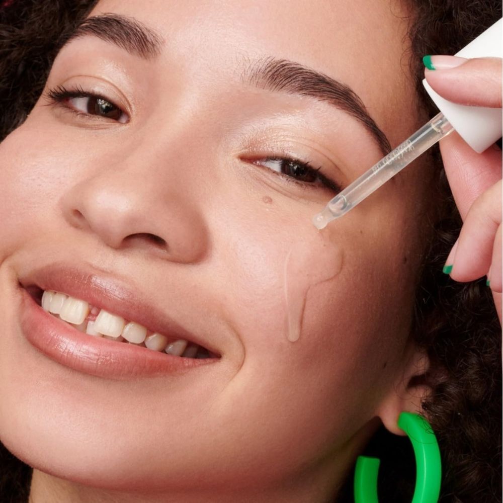 Dr.Jart+ Cicapair Intensive Soothing Repair Serum applied to sensitive skin
