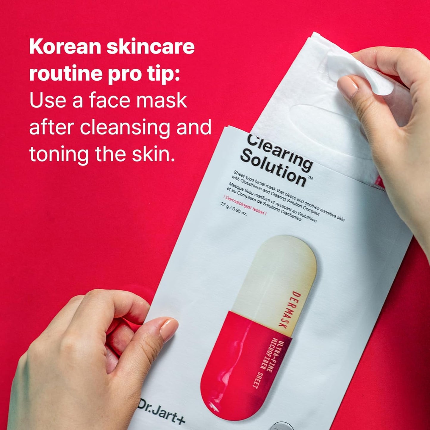 Dermask Clearing Solution Mask 5pcs