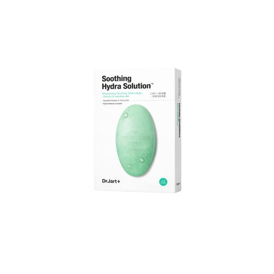 Dr. Jart+ Dermask Soothing Hydra Solution Deep Hydration Sheet Mask 5 Count Box