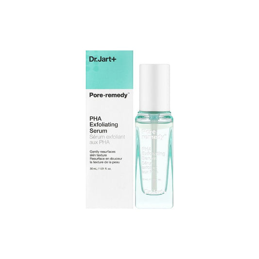 Dr.Jart+ Pore Remedy PHA Exfoliating Serum 30ml authentic Korean skincare Canada fast shipping gentle Korean exfoliating serum for pores and skin texture refinement