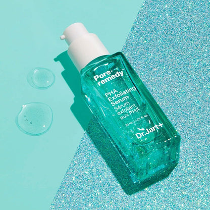 Dr.Jart+ Pore Remedy PHA Exfoliating Serum texture shot gentle exfoliating serum for minimizing the look of pores