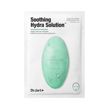 Dr. Jart+ Soothing Hydra Solution Sheet Mask single pack deep hydration