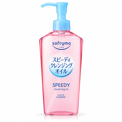 Kose Softymo Speedy Cleansing Oil 240ml on a clean white background