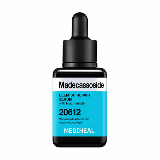 MEDIHEAL Madecassoside Repair Serum 40ml Korean skincare serum with niacinamide and cica extract for sensitive skin on white background