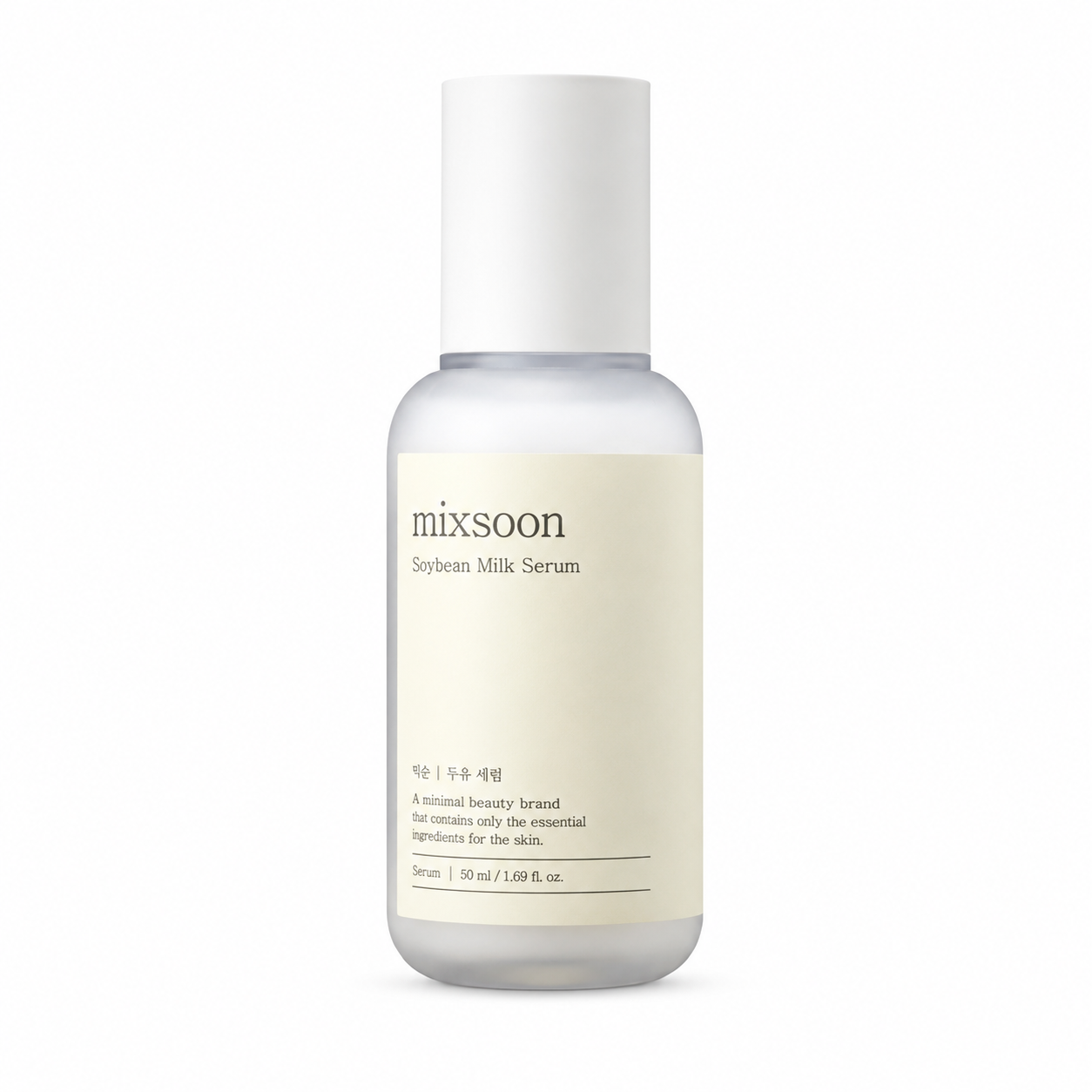 MIXSOON Soybean Milk Serum 50ml Korean hydrating facial serum with fermented soybean extract