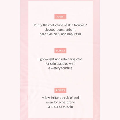 Anti-trouble pads 60 sheets